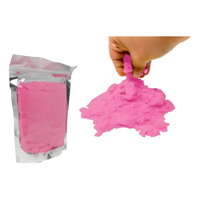 Arena Mágica Kinetica Color Rosa 1 Kg | MercadoLibre