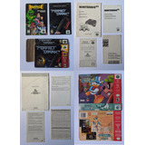 Lote Manual Original Snes Nintendo 64 Perfect Dark Rampage