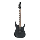 Ibanez Guitarra Eléctrica Grg121dx-bkf Negro Mate Hh Álamo Color Black Flat Material Del Diapasón Amaranto Orientación De La Mano Diestro