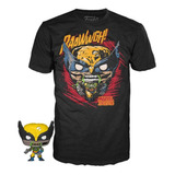 Funko Pocket & Tee Marvel Wolverine M