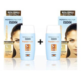 Pack 2 Isdin Fotoprotector Fusion Water Spf50+ 50ml