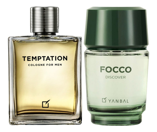 Focco Discover + Temptation Men - mL a $986