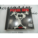 Cd - Pearl Jam - Alive