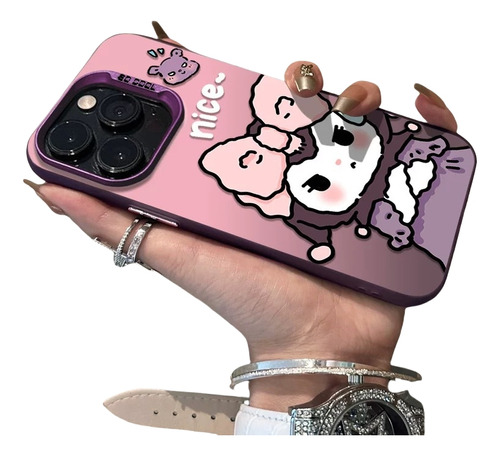 Funda Para iPhone De Todos Los Modelos Kuromi 1656