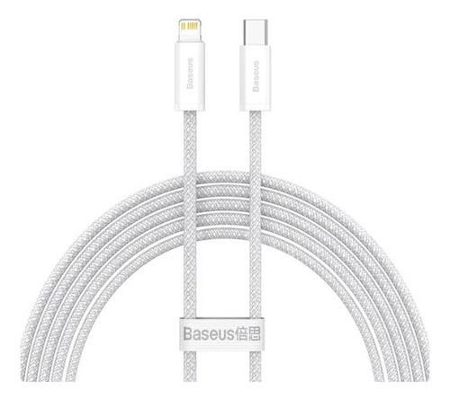 Cabo Reforçado Usb C - Lightning Para Apple iPhone - Baseus