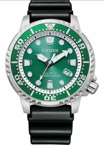 Citizen Promaster Eco-drive Bn0158-18x Verde + Pulseira Mesh