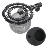 Blue Snowball Shock Mount Con Soporte De Brazo De Brazo De M