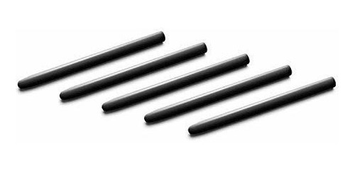 5 Piezas Negro Estándar Plumillas De Lápiz De Wacom Bamboo C