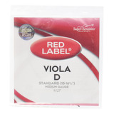 Super Sensitive Red Label  Viola, Cuerda D, Estándar