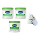 Combo Cetaphil Crema Facial Hidratante X 453 Gr X 3 Unidades