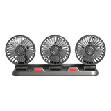 Ventilador Portátil Pequeño De Tres Cabezales Para Coches/ca