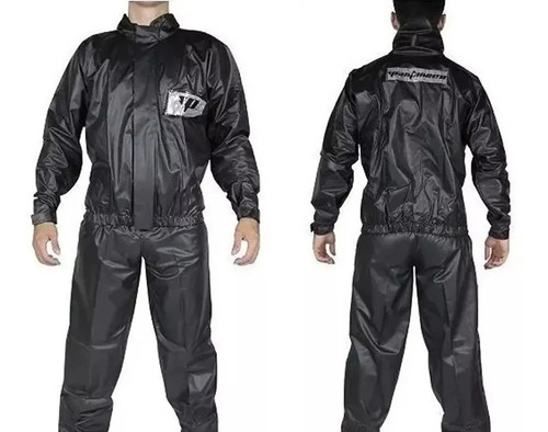 Conjunto Capa De Chuva Pantaneiro Luxo Motoqueiro Moto Boy