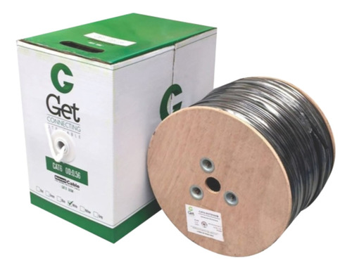 Carrete De Cable Utp Exterior Cat 5e Get 