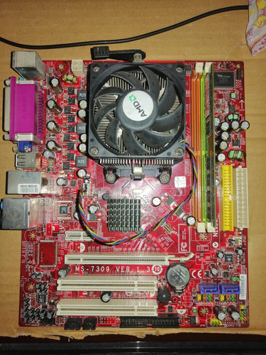 Msi Mother Board K9n6pgm2 V1.3 - Amd Sempron 140 - 1 G Ddr2