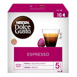 3 Cajas X16 Capsulas Dolce Gusto Cafe Espresso Capsulandia