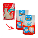 2 Areia Cristais De Sílica Grossa Great Pets Gatos 1,6kg