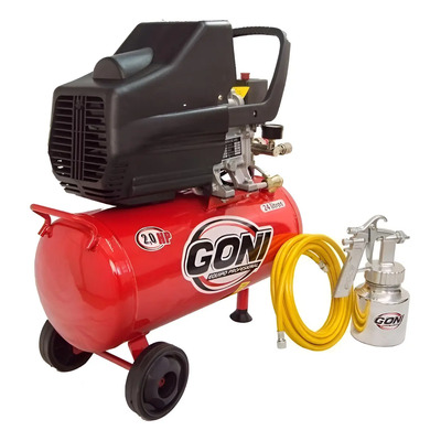 Compresor de aire eléctrico portátil Goni 930P 24L 2hp | Envío gratis