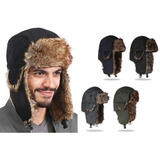 Gorro Aviador Impermeable C/ Pelo Tapa Orejas Unisex Ushanka