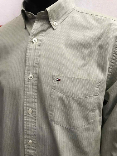 Camisa Tommy Hilfiger Classic Fit Talle Small Made In Maurit