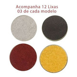 Kit 24 Lixas Pedicuro Esfoliador Pés Randay