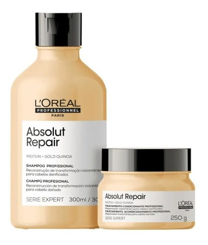 Shampoo E Máscara Loreal Absolut Repair Profissional