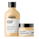 Shampoo E Máscara Loreal Absolut Repair Profissional