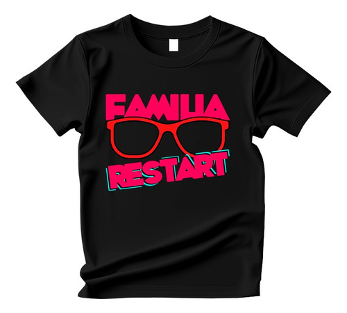 Camiseta Camisa Restart Família Banda Tour Ref 1207