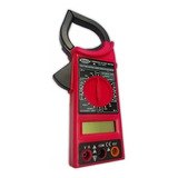 Pinza Amperométrica Tester Digital Zurich Izr00266 + Bolso