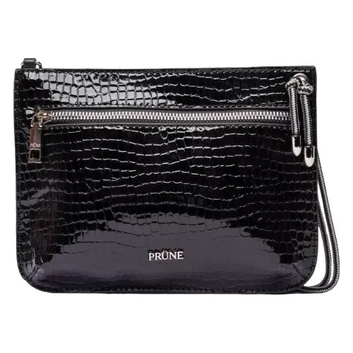 Prune - Cartera Bandolera De Cuero Graneado Prune Wild Mujer