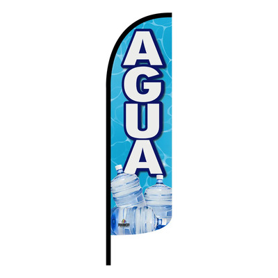 Funda Para Bandera Publicitaria Agua. (4x1 Mts) | Envío gratis