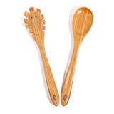 Cucharas De Madera De Bambú Para Cocinar, Cucharas Para Past