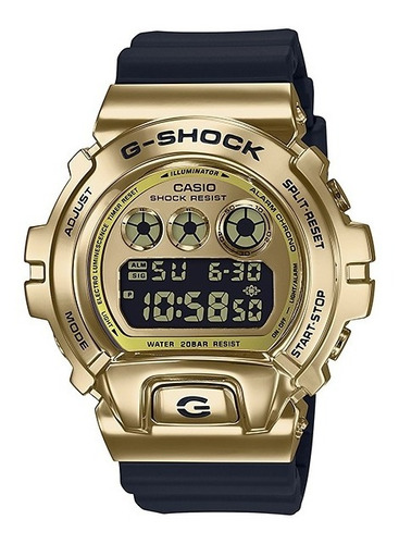 Reloj Casio Hombre Gm-6900g-9d G-shock Dorado Sumergible