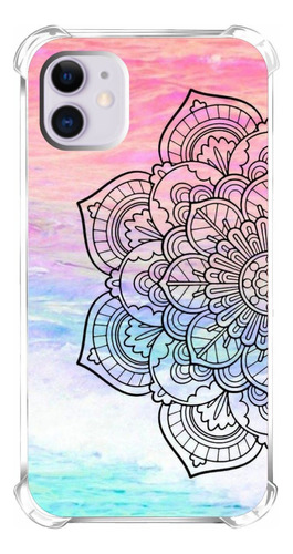 Capa Capinha De Celular Desenho Geometrico Mandala 012