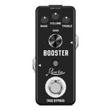 Pedal Efecto Booster De Guitarra Y Bajo Rowin Lef-318