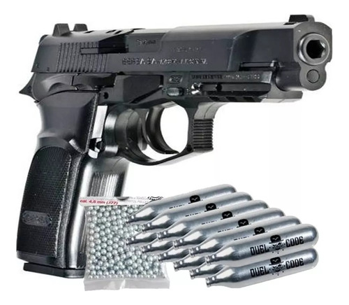 Pistola Co2 Asg Bersa Thunder Pro Garrafas Balines