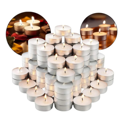 Vela Rechaud Branca Decorativa Casamento Jantar Romantico