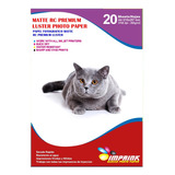 Papel Foto Premium Rc Luster A4/260g/20 Hojas