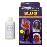 Maquiagem Slug Terror Halloween - Kit + Látex De 100ml 