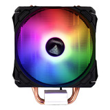 Cooler Gamer Processador Gamdias Boreas E1 Preto Rgb 120mm 