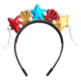 Diadema Con Temática De Sirena Y Estrella Marina Para Niños