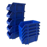 Caixa Plástica Gaveteiro Parafusos Nº3 - 15 Unidades Azul