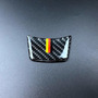 Emblema Fibra Carbono Para Volante Audi A3 A6l A4l Q3 Q5 Q7 Audi S3