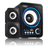 Caixa De Som 2.1 Subwoofer Amplificad Bluetooth Tv Pc Aux Fm