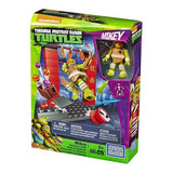 Mega Bloks Tortugas Ninja Mikey Chinatown De Chase Conjunto