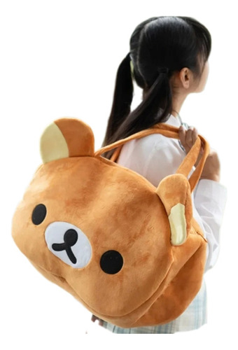 Bolso De Mano Oso Rilakkuma Kawai Anime Grande Jumbo 50cm