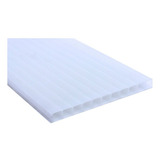 Chapa De Policarbonato Alveolar Branco Leitoso 2,10x6,00 4mm