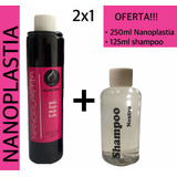 Alisado 100% Nanoplastia Con Shampoo De Regalo 1 Paso.