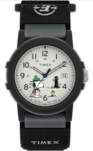 Reloj Timex Expedition Acadia Snoopy Explorador Peanuts