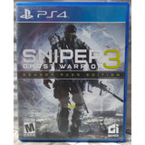 Sniper 3 Ghost Warrior Ps4