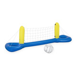 Portería Inflable De Volleyball Roja Bestway Modelo 52133